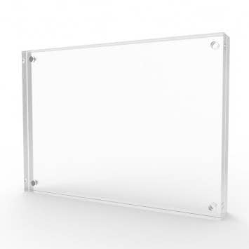 4 x 6" eller 6 x 4" Magnetisk Fotoram för Bord, Dubbelsidig Box 19184 för wholesale av FIXTUREDISPLAYS