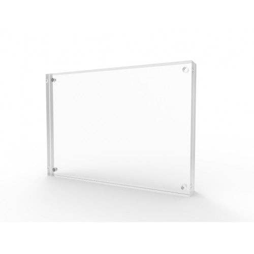 4 x 6"or 6 x 4" Magnetic Picture Frame for Tabletop, Double Sided Box 19184 for wholesale by FIXTUREDISPLAYS