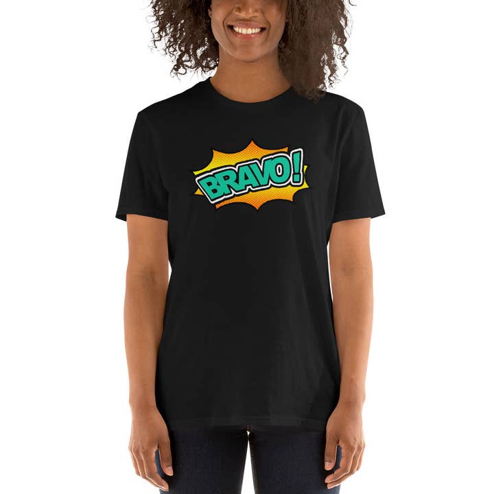 Bravo Unisex-T-Shirt für den Großhandel von Souverista