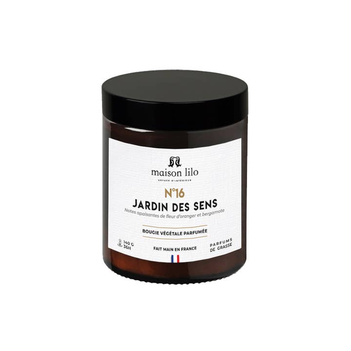 Vegetable Scented Candle No.16 Garden of Senses 140g for wholesale by Maison Lilo