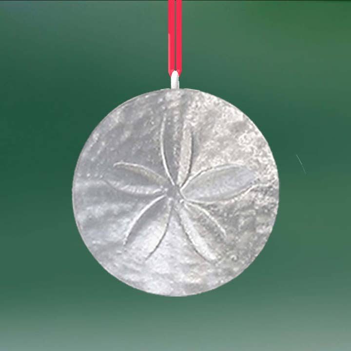Sand Dollar Ornament for wholesale by Lovell Designs