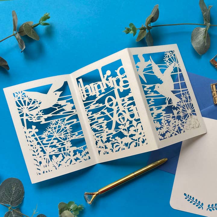 Chow's Stories – Großhandel Beileidskarten – Ich denke an dich Karte, Sympathiekarte, Beileiherungskarte