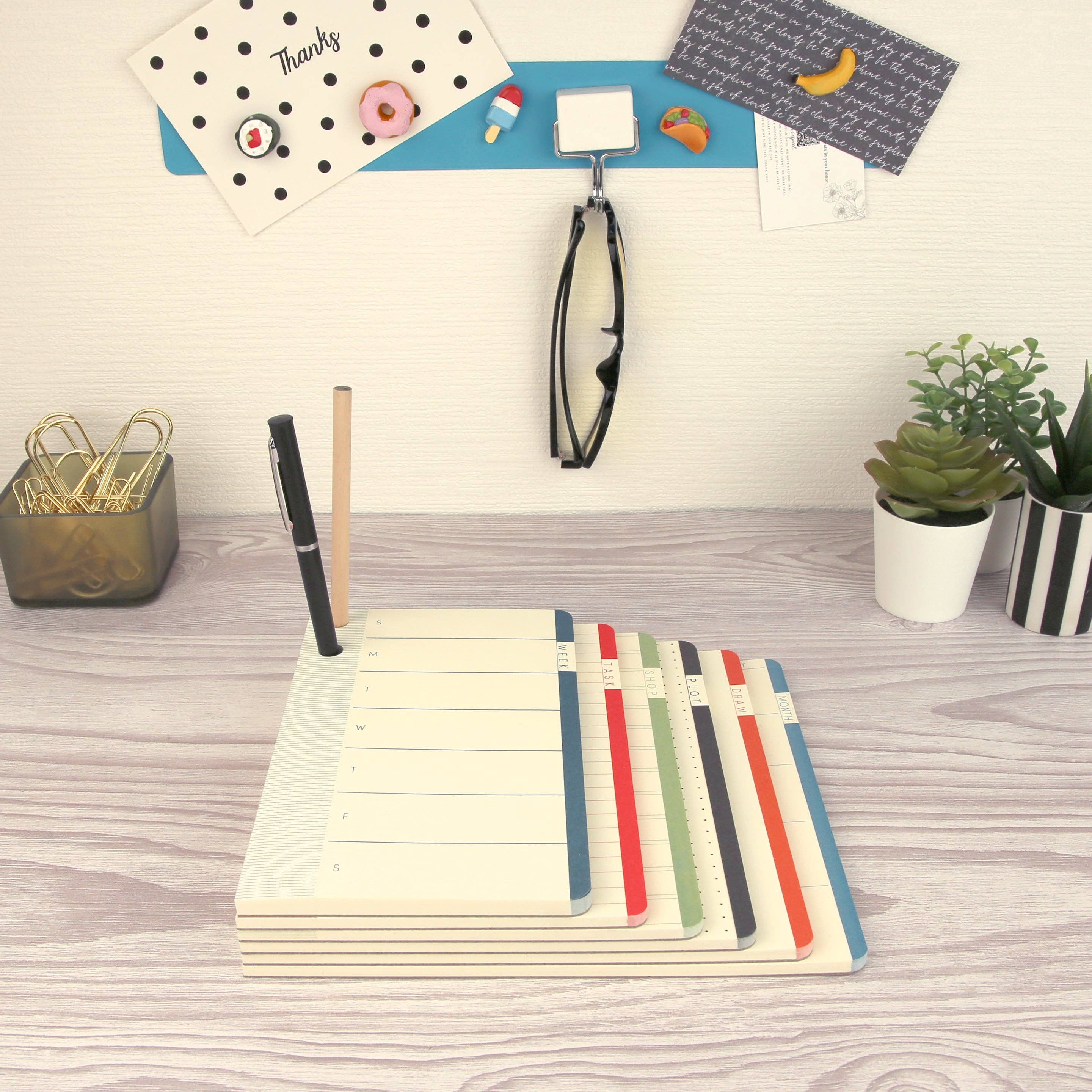 Three by Three Seattle - Wholesale Planner - jOTBLOCK stacked pads portable planner set7