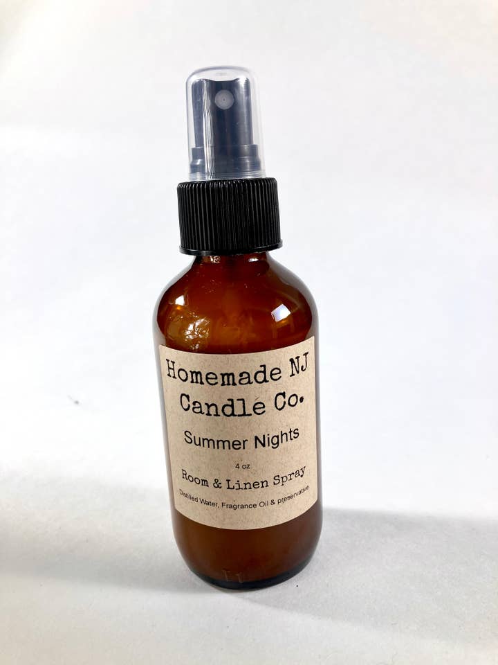Summer Nights - 4 oz. Room Spray for wholesale by Homemade NJ Candles