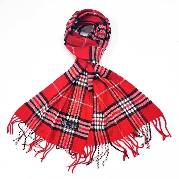 SERENITA – wholesale Scarf – Women's – Plaid Tartan Cashmere Feel Winter Soft Scarf16