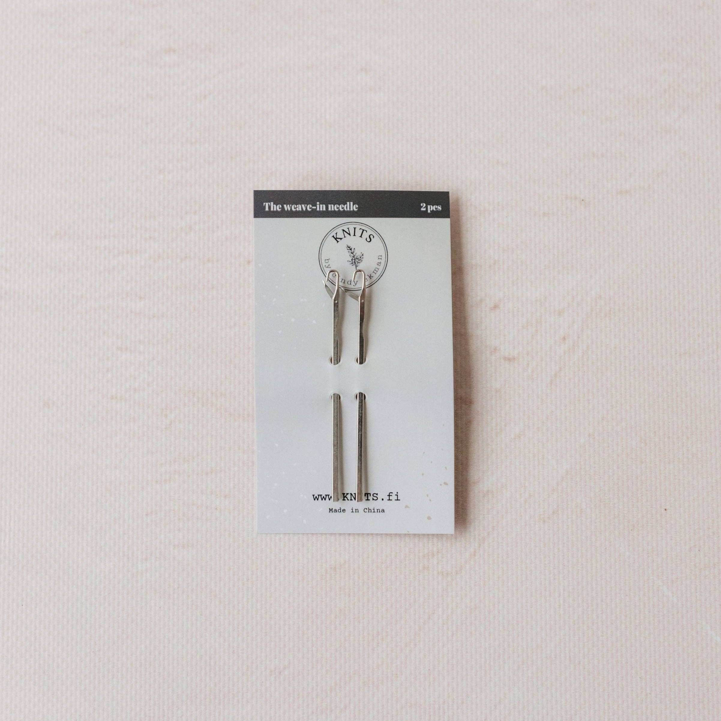 KNITS by ce AB – wholesale Knitting/Crochet Supplies – Weave-in needle 2 pcs0