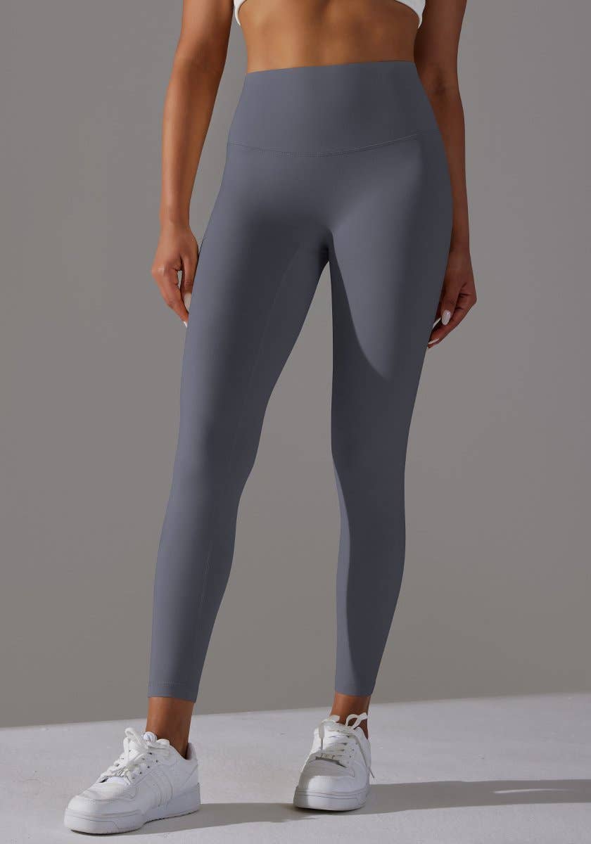 HIDDENBRAND - Wholesale Athletic/Lounge Leggings - Women's - Double-Sided Brushed Nude Breathable Yoga Pants27