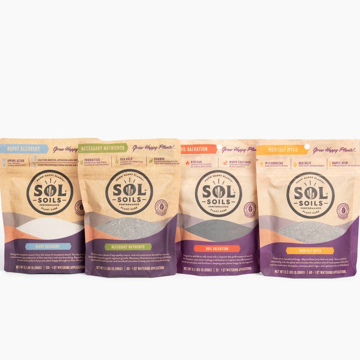 Sol Soils - Wholesale Fertilizer - Sol Biotics - Repot Recovery