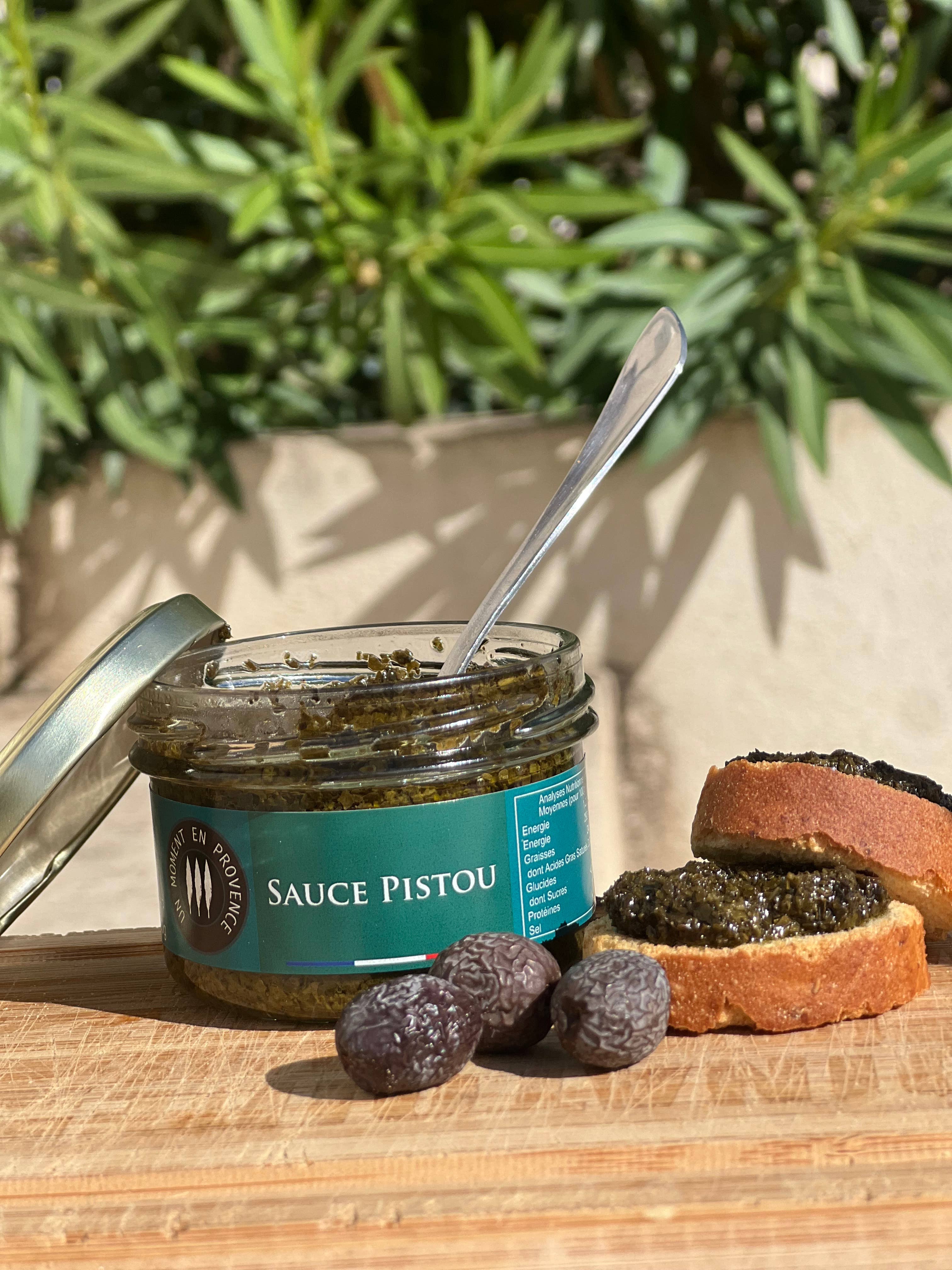 UN MOMENT EN PROVENCE - Wholesale Tapenade - 90g Pistou sauce 🌿0
