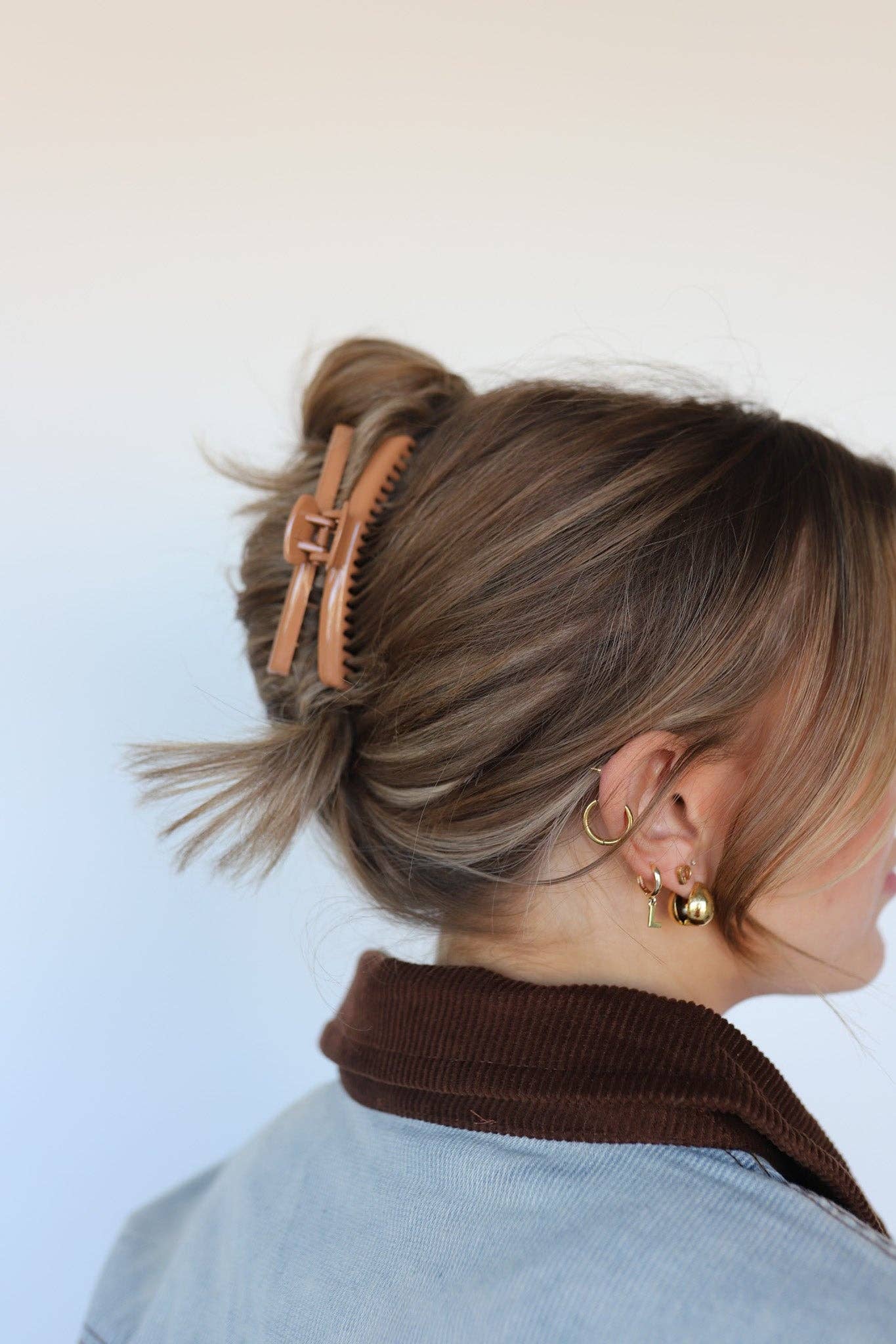 KAXI - Wholesale Hair Clip - Women's - Shiny Midi Hold Everything Claw46