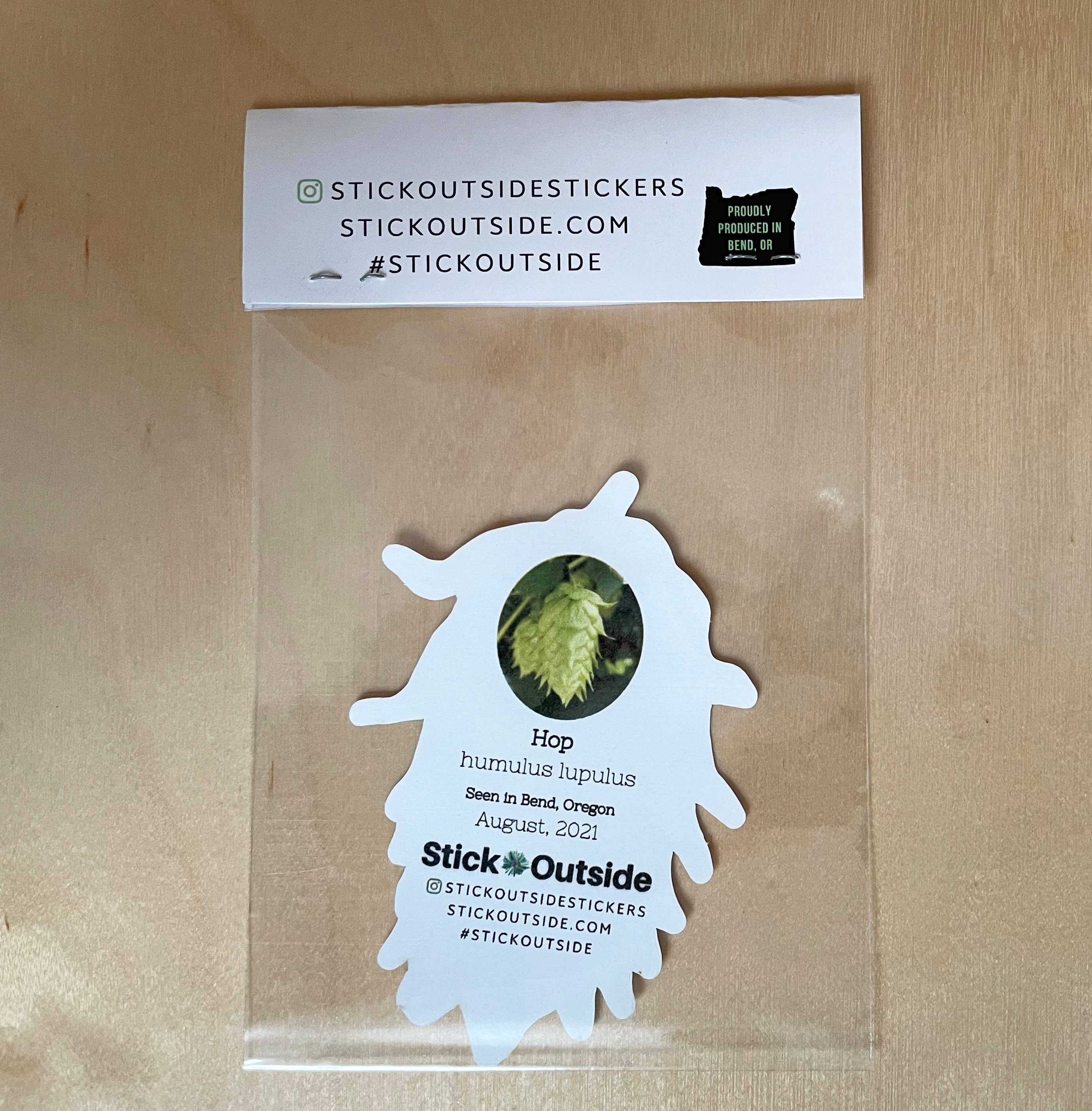 Stick Outside - Wholesale Sticker - Oregon Hop Sticker5