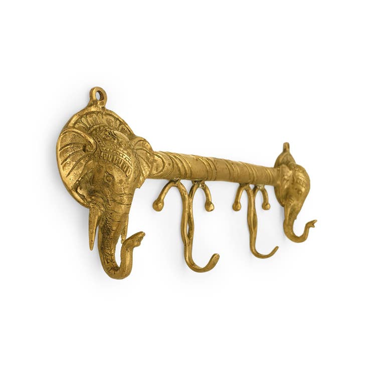 Wholesale Brass Hooks Oriental Elephants for your store - Faire