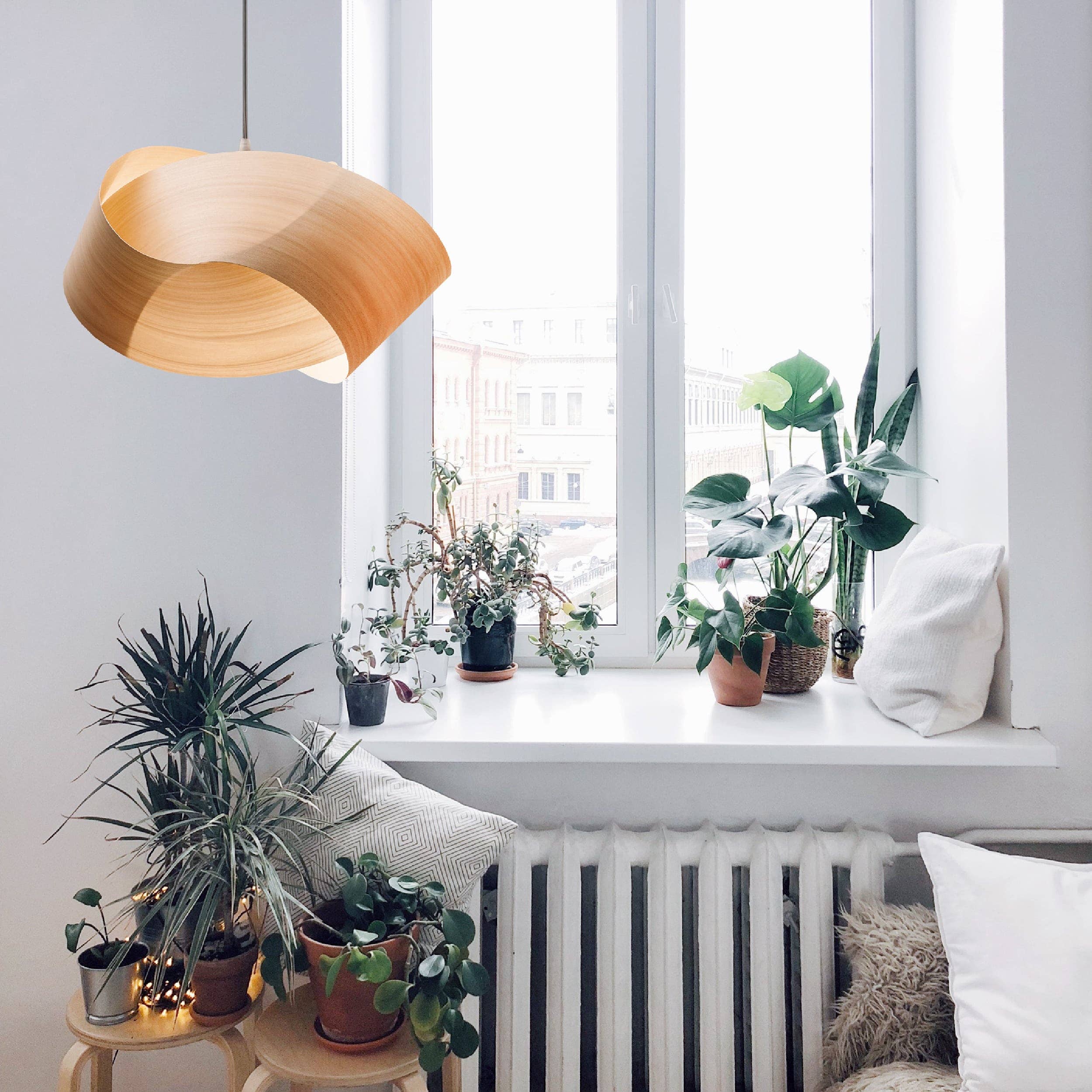 Traum - Wood Lighting – wholesale Chandelier/hanging light – Summer Decor UFO Pendant crafted with Natural Wood Veneer9