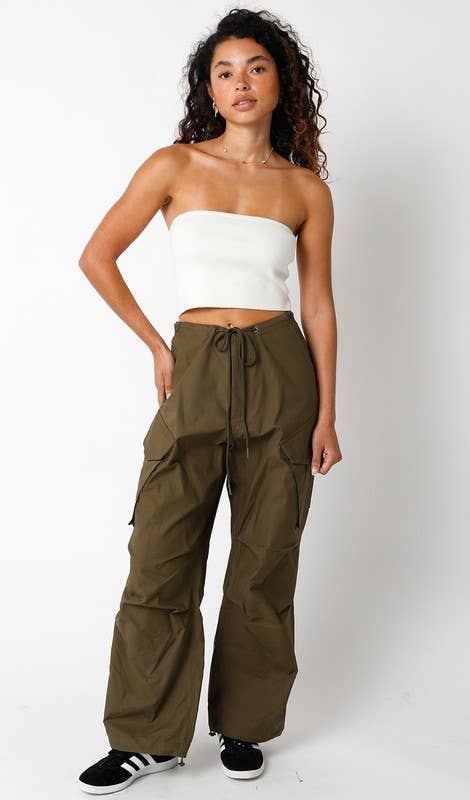 Olivaceous - Wholesale Pants - Women's - Chelsea Chute Pants7