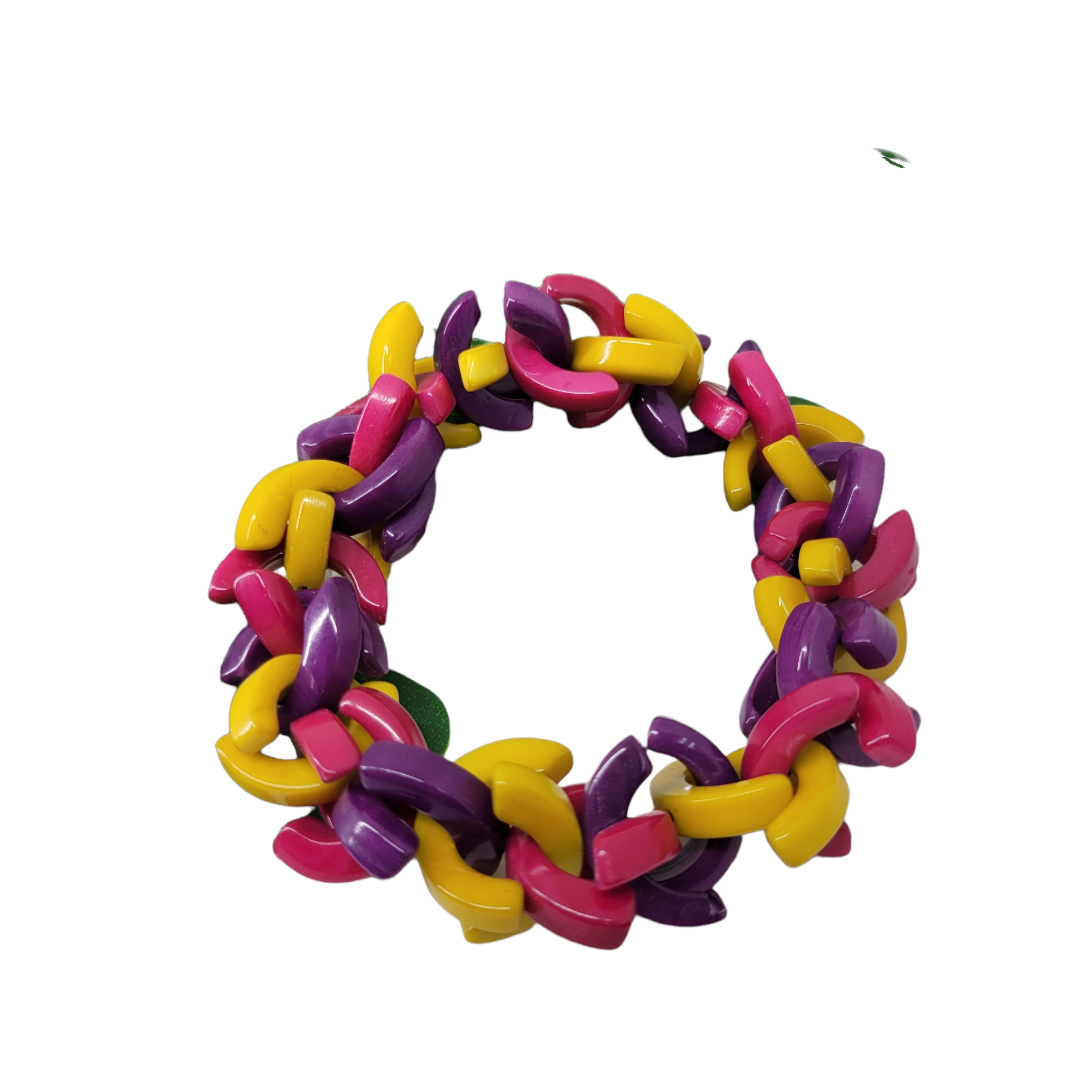 Organic jewelry by Allie – Großhandel Perlenarmband – Elastische Armbänder aus Taguanuss mit Stacheln, Einheitsgröße2