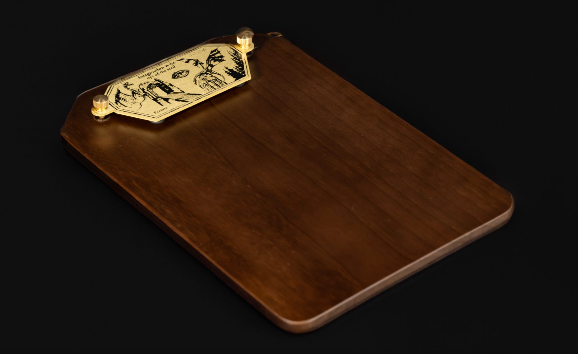 CoraCreaCrafts - Wholesale Clipboard - Dragon Wooden Clipboard2