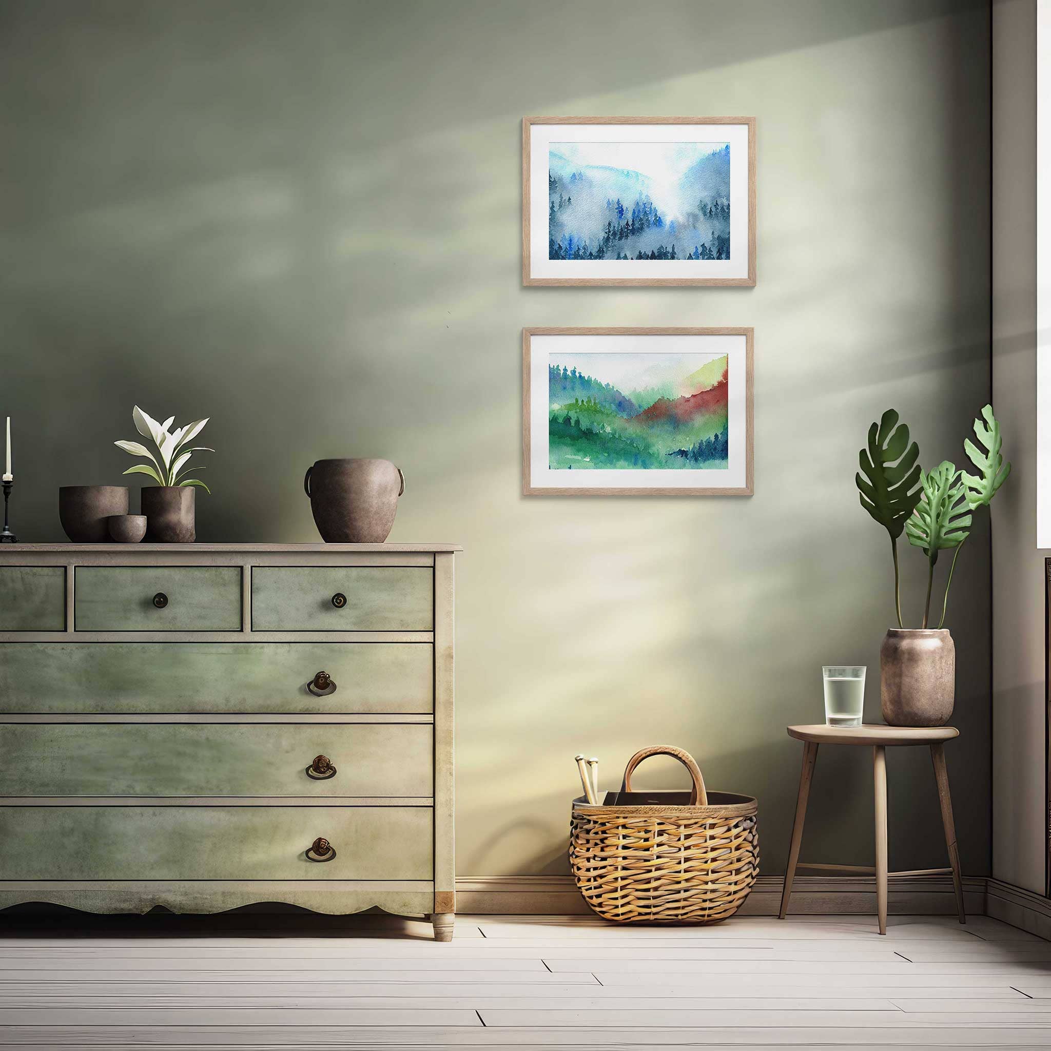 Jenny Vellacott - Wholesale Art Print - Lake District Print of Lake District Scenic Art Print Lakes3