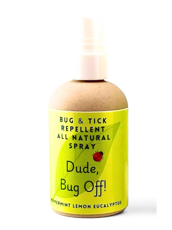 Bug & Tick Repellent Spray--DUDE, BUG OFF! for wholesale by Harry's Mama's Faves