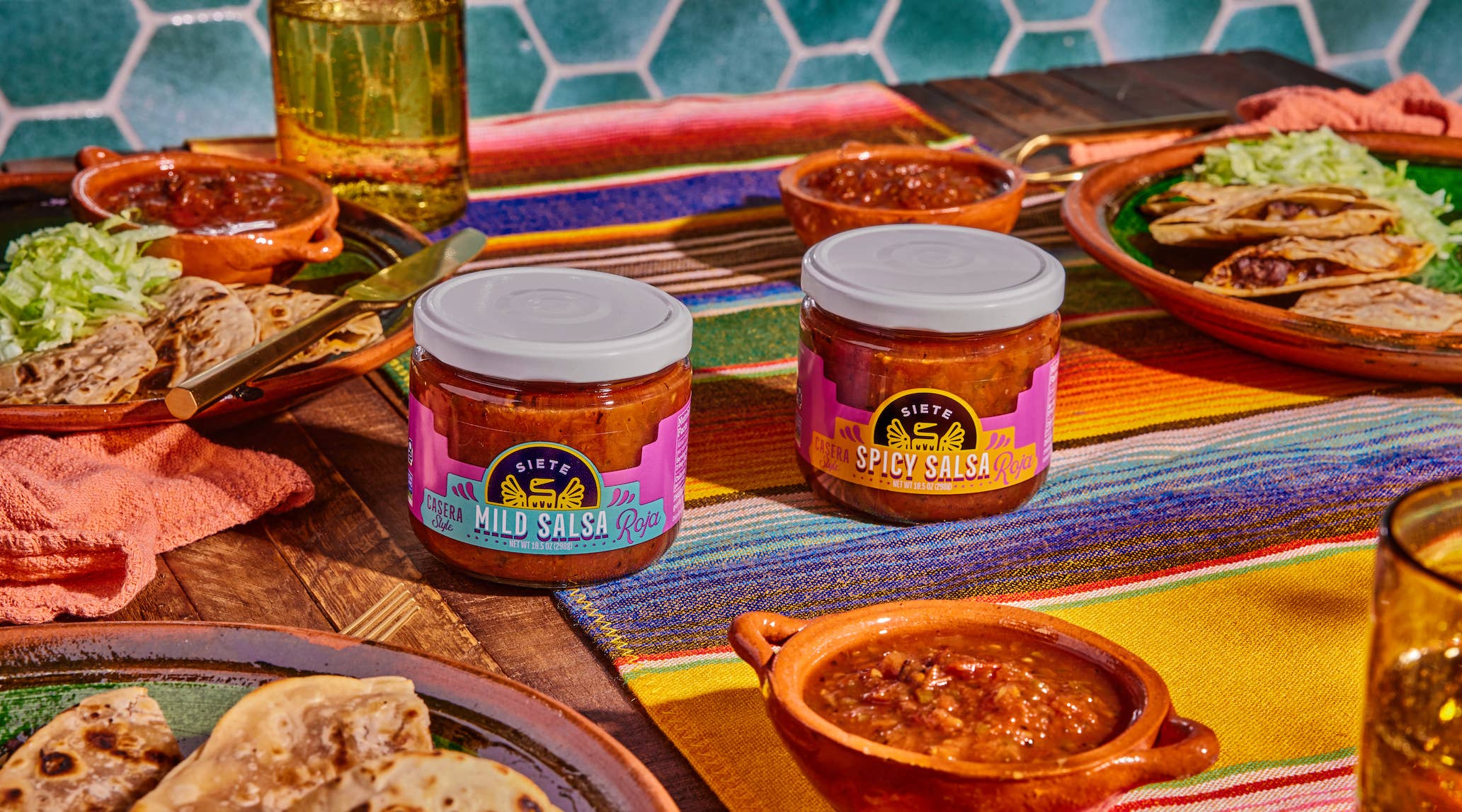 Siete Foods - Wholesale Salsa - Casera Salsas Mix 12pk2