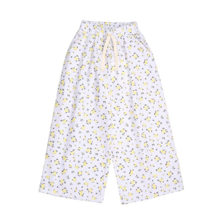 Pantalon-Fleurs Jaunes pour la vente par walkiddy