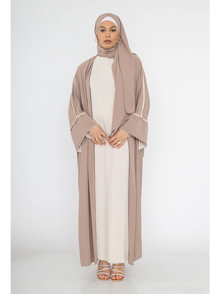 IDEAL OUTFIT – wholesale Kimono – Women's – Kimono with two-piece silk tank top from Medina 2373pk1