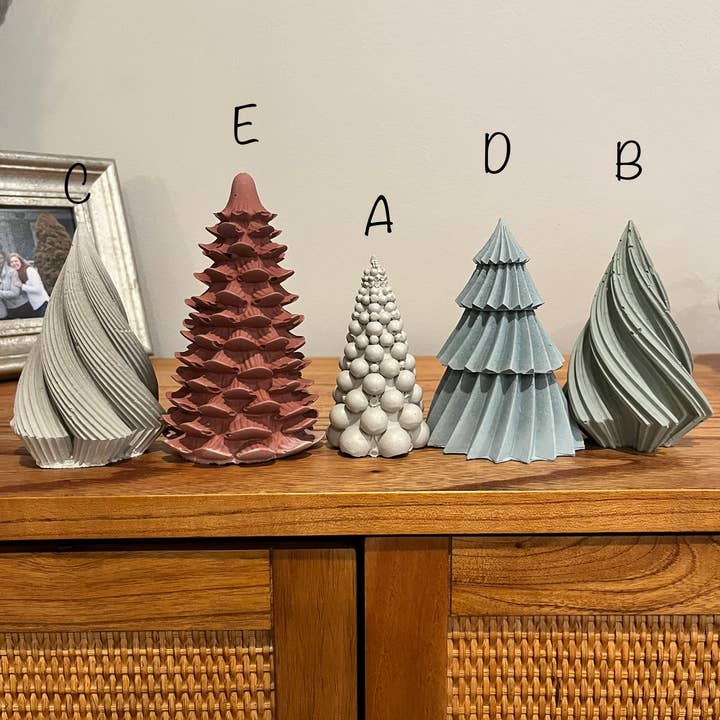 Make My Day Design - Wholesale Christmas Decoration - Cement Christmas Tree Figurines11