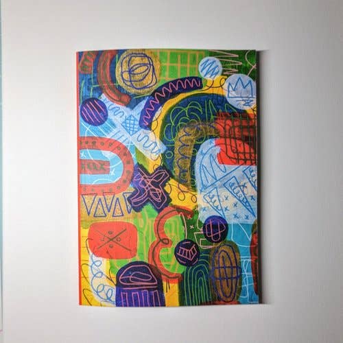 Ashley Laren Art - Wholesale Journal/Diary - Primary 1 Abstract Journal1