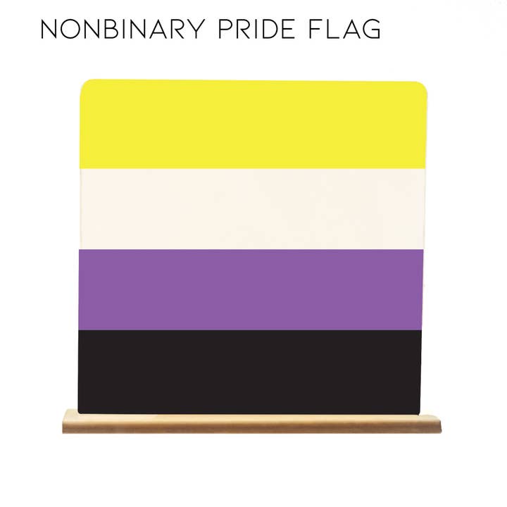 Hendryx Haus - Wholesale Sign - Pride LGTBQIA+ Wood Mini Signs5