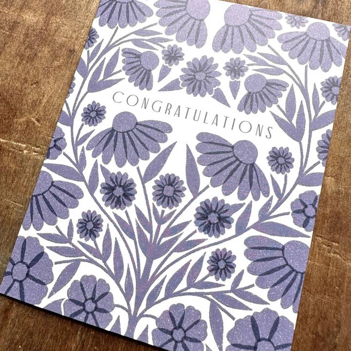 Katharine Watson - Wholesale Congratulations Card - "Congratulations," Greeting Card