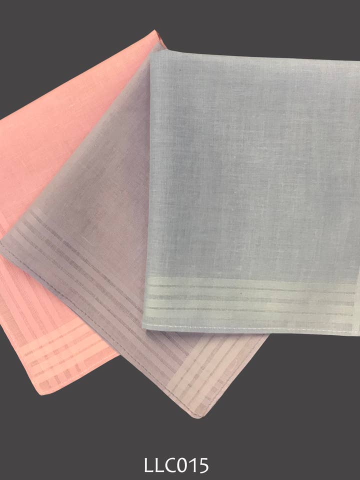 Ladies Loose Cotton Dyed Satin Borders (asst colors.) for wholesale by Samuel Lamont and Sons