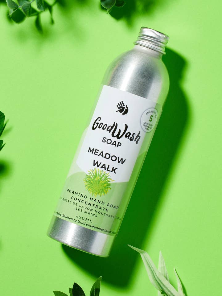 Meadow Walk Foaming Hand Soap Refill Concentrate for wholesale by Goodwash Soap