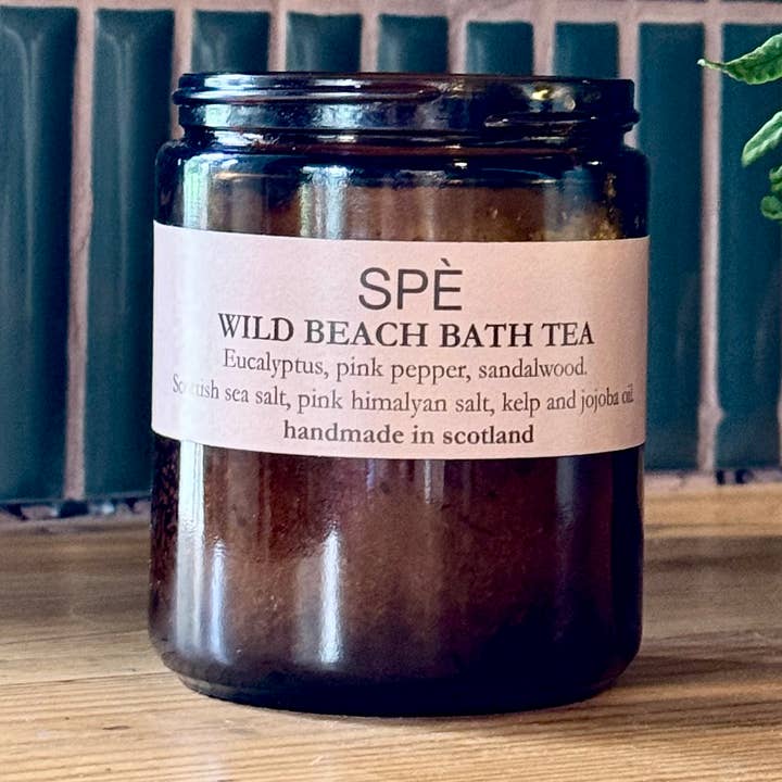 Wild Beach – Eucalyptus & Palo Santo – Bath Tea - 200ml for wholesale by SPÈ Atelier