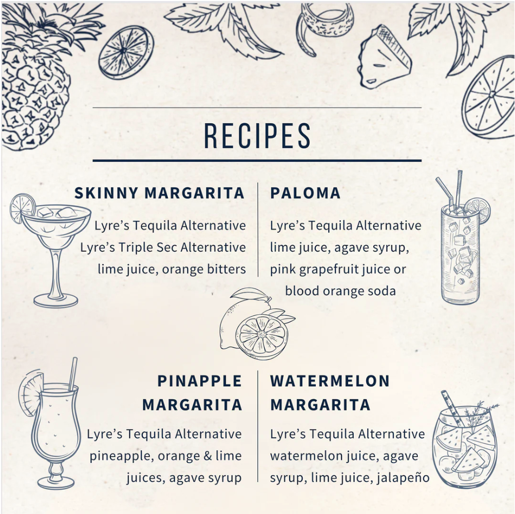 Zepeim – wholesale Non-alcoholic spirits/wine/beer – Lyre's Non-Alcoholic Agave Blanco Spirit4