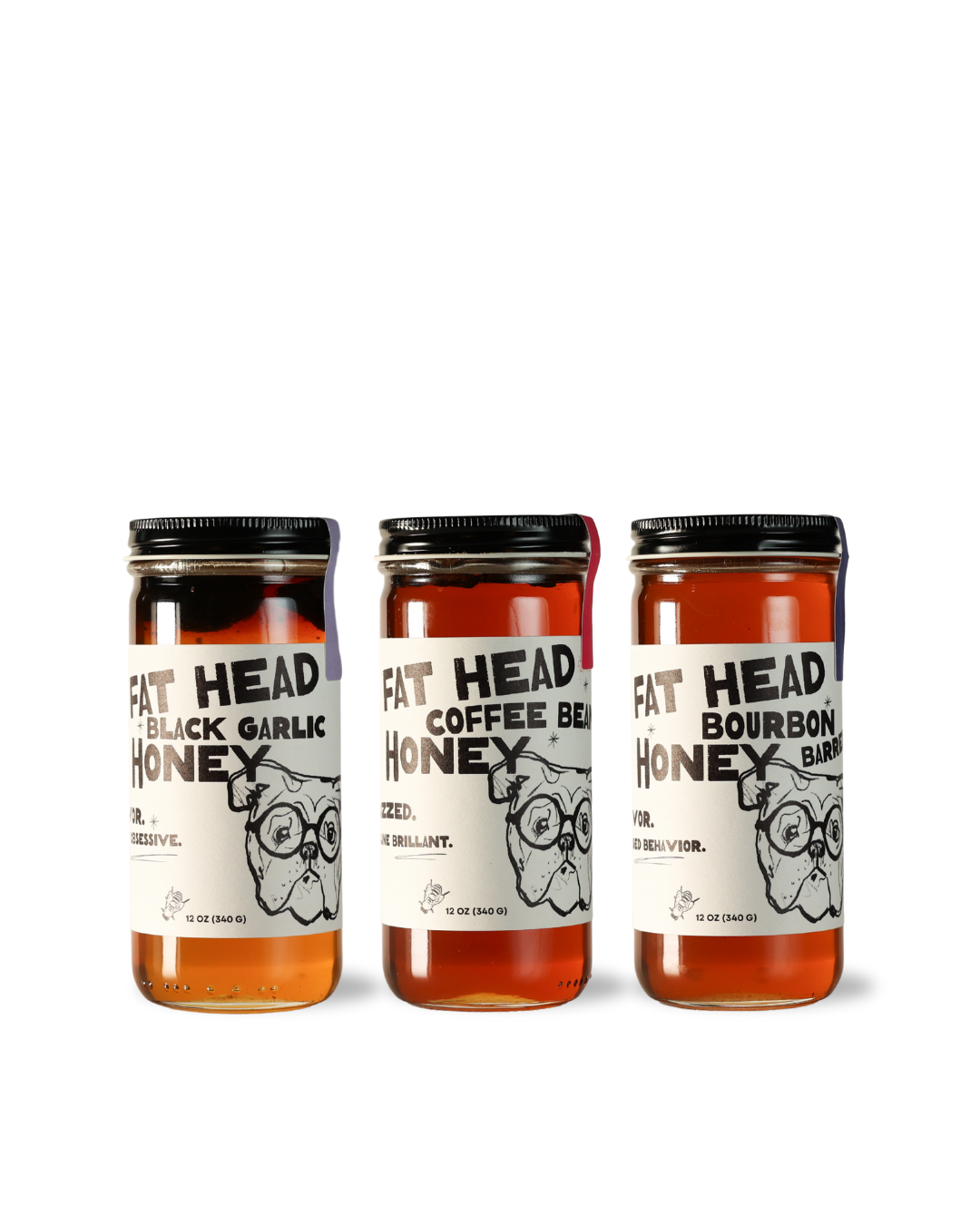 Fat Head Honey Farms - Wholesale Honey - 12 oz Coffee Bean Barrel Aged Honey3