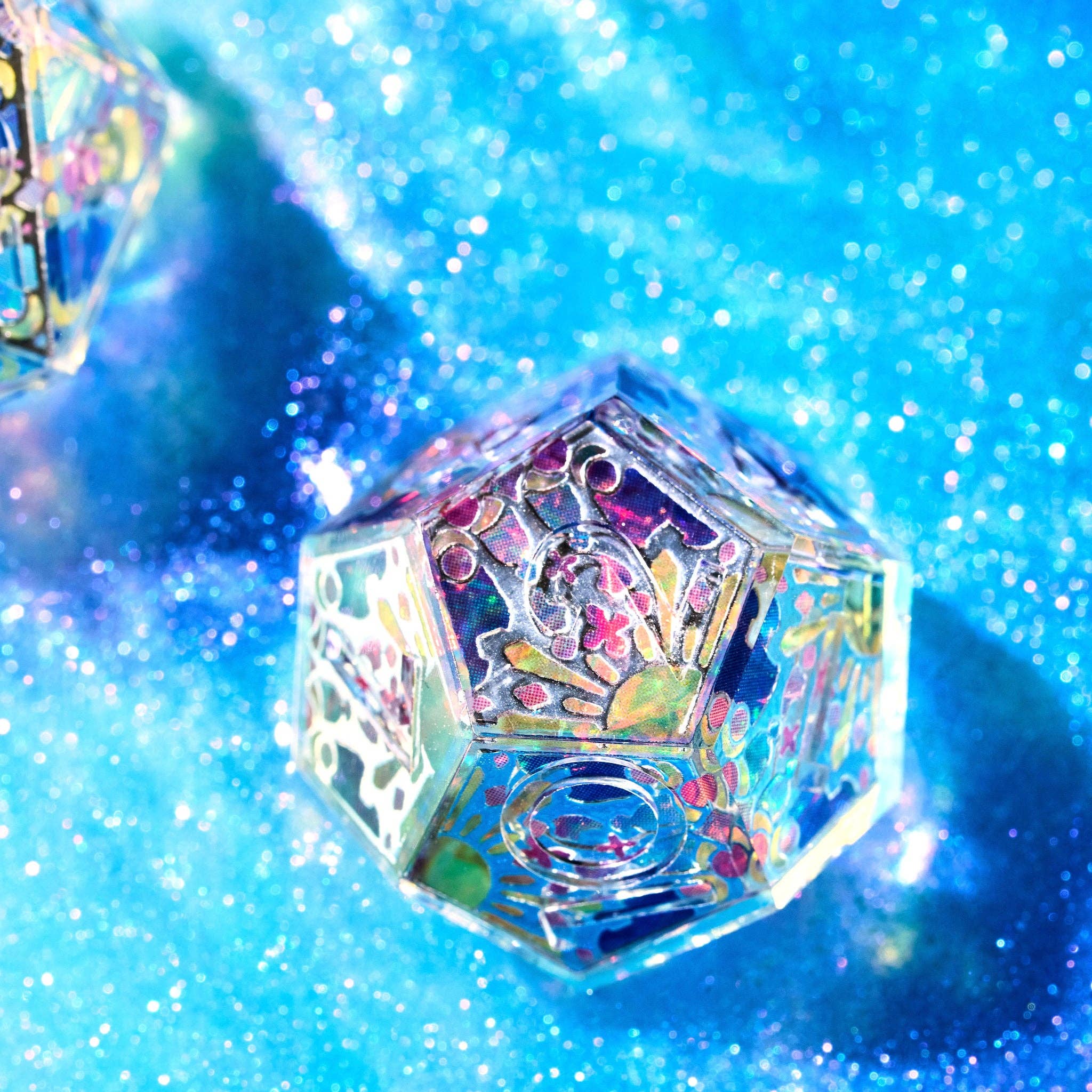 Dispel Dice – wholesale Dice – Lunar Cathedral 7-Piece Iconic Dice Set3