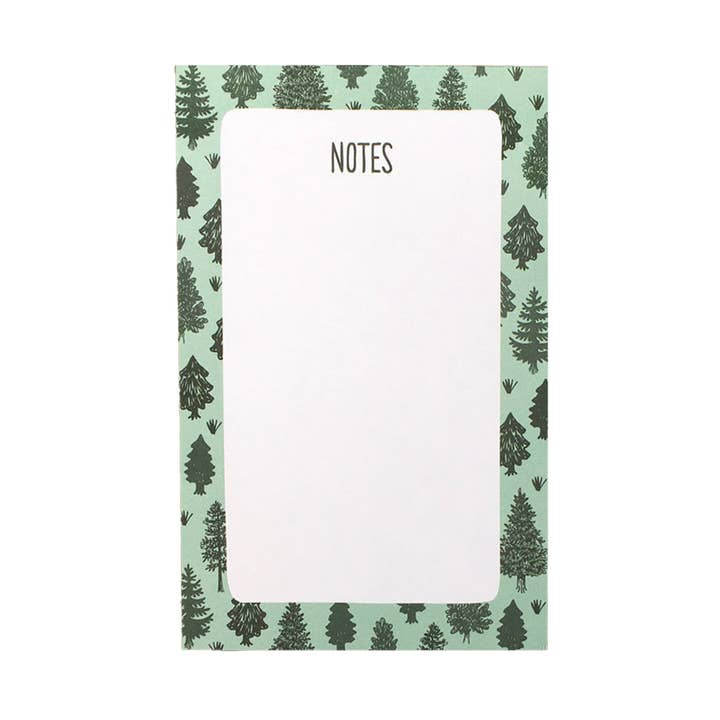 Noteworthy Paper & Press - Wholesale Notepad - Pine Tree Pocket Pad