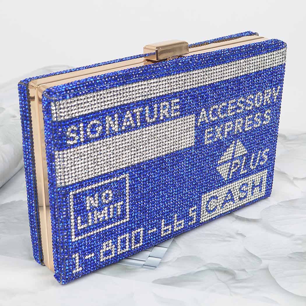 3AM BY H&D ACCESSORIES - Wholesale Clutch Bag - Women's - Rhinestone Fashion Express Clutch2