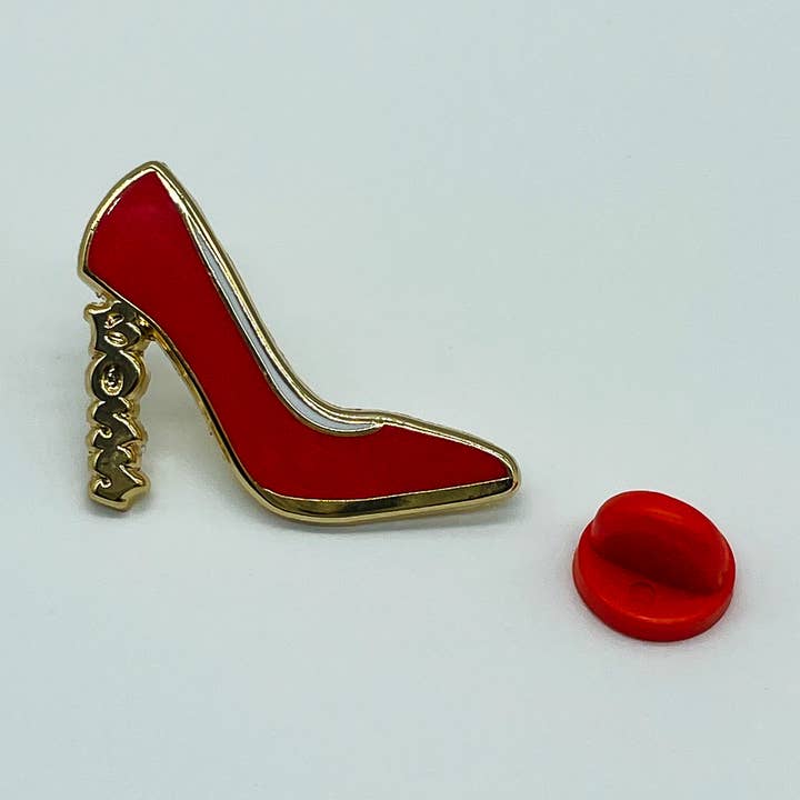 BOSS LADY ENAMEL PIN for wholesale by Special Tokens