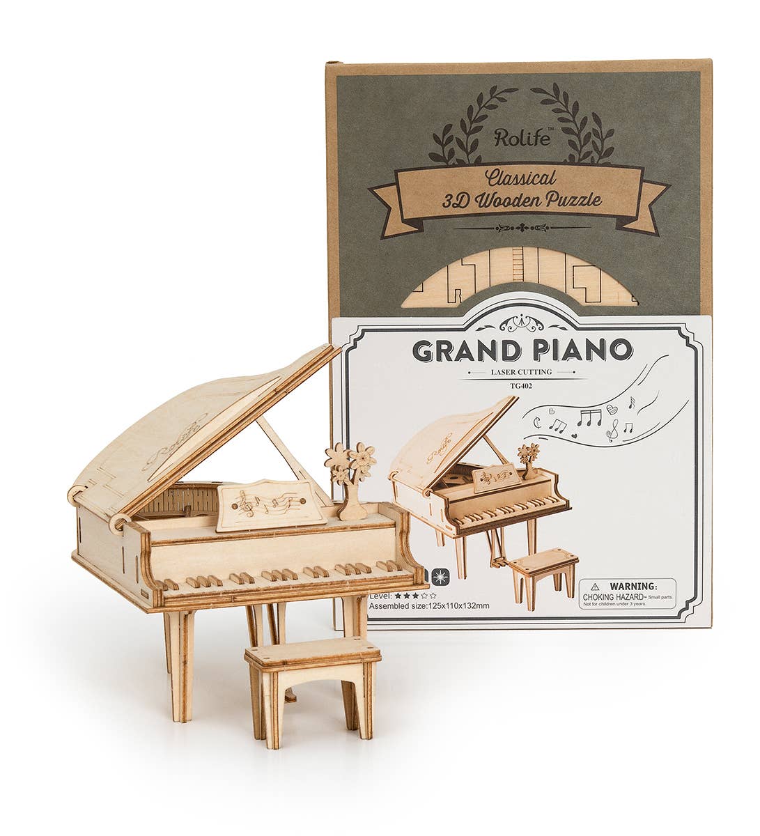 Robotime - Vente Kit de bricolage - Piano à queue0