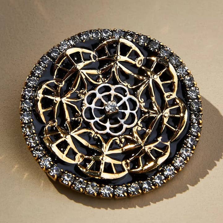 Vintage Flower Brooch for wholesale by TOVA