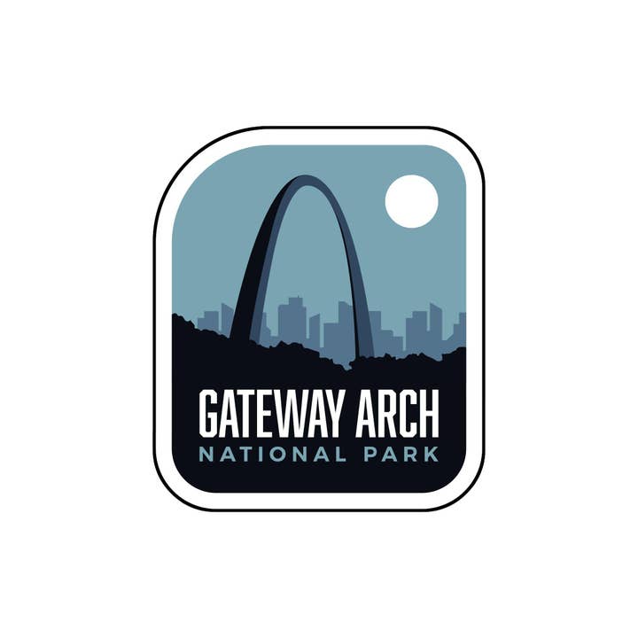 Gateway Arch National Park Patch for wholesale by Vagabond Heart