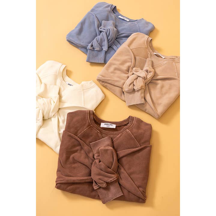 HYFVE - Wholesale Sweatshirt - Women's - DZ24E446-Long Sleeve Sweatshirt
