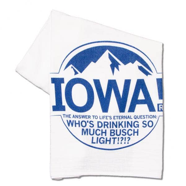 Iowa: Lätt öl kökshandduk för wholesale av RAYGUN