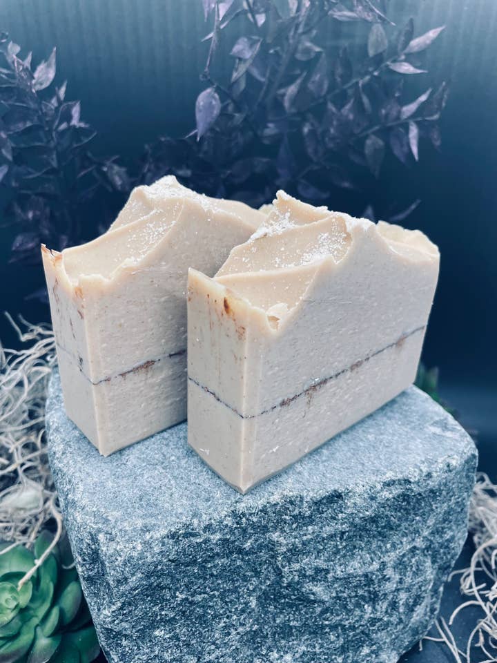 Oatmeal, Milk, & Honey Handmade Soap for wholesale by Medieval Scents