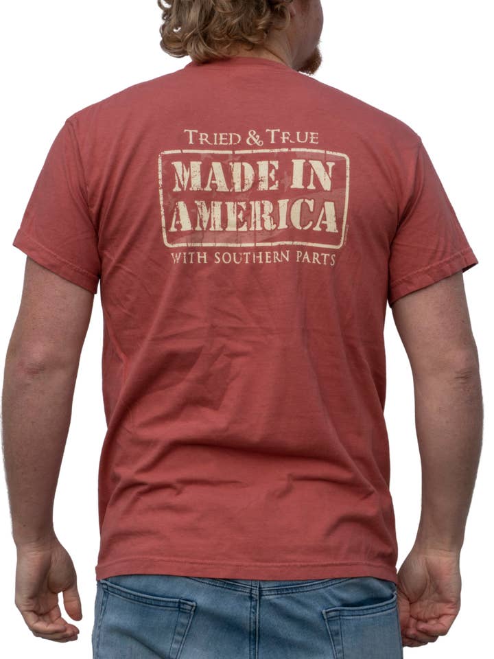 Made in America Cum Short-Sleeve T-Shirt for wholesale by Tried and True