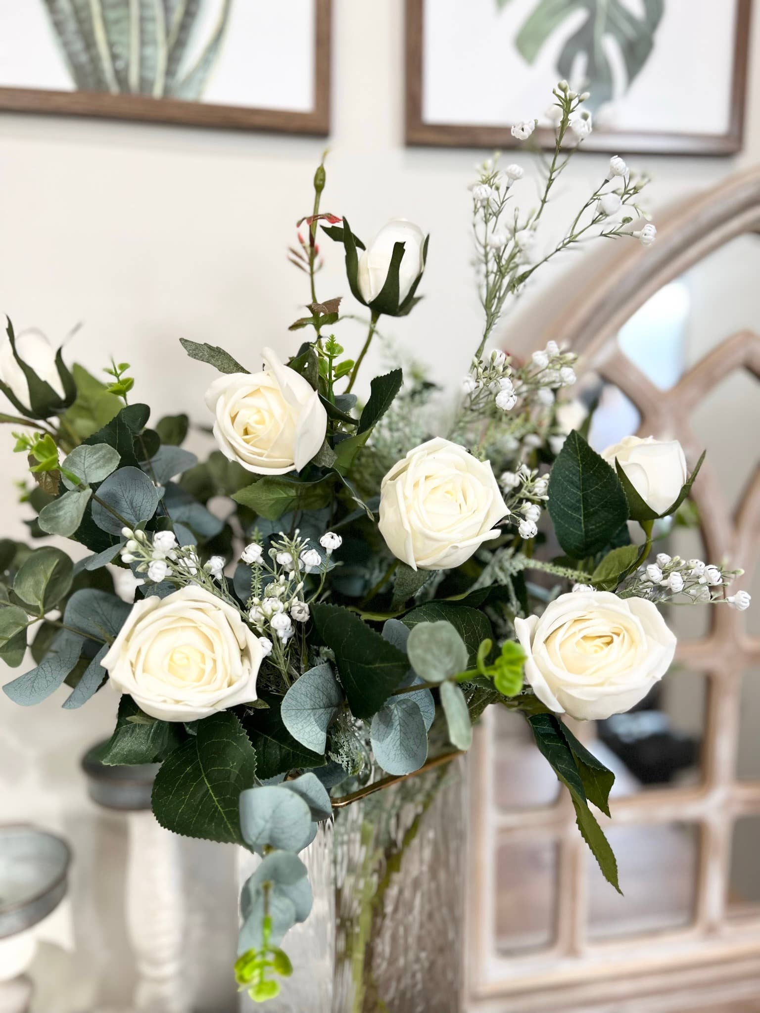 Angel Isabella - Wholesale Artificial Flowers - 24" Real Touch Rose-3 flowers7