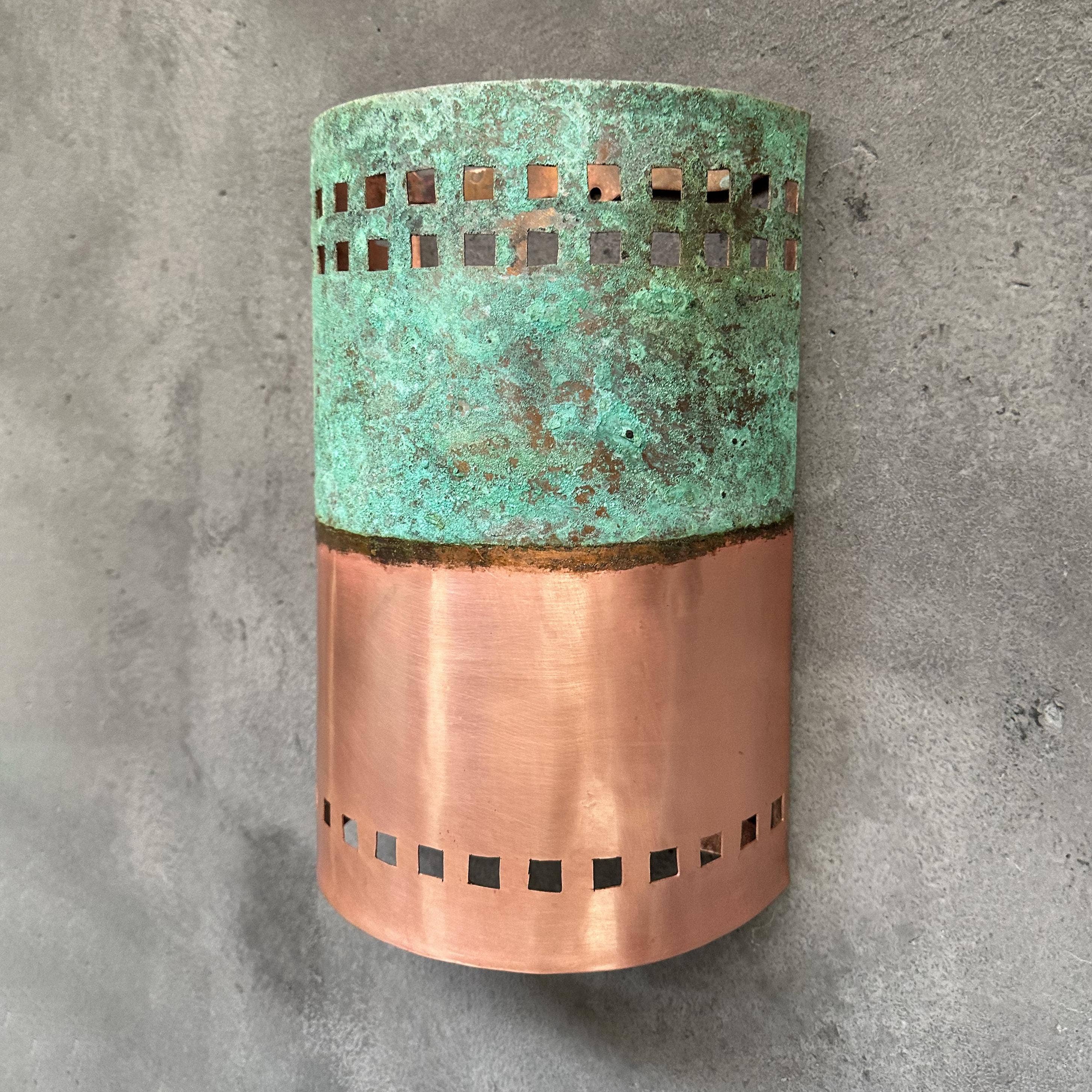SaharaKesh - Wholesale Sconce - Green Patina Copper Outdoor Wall Light Fixtures3