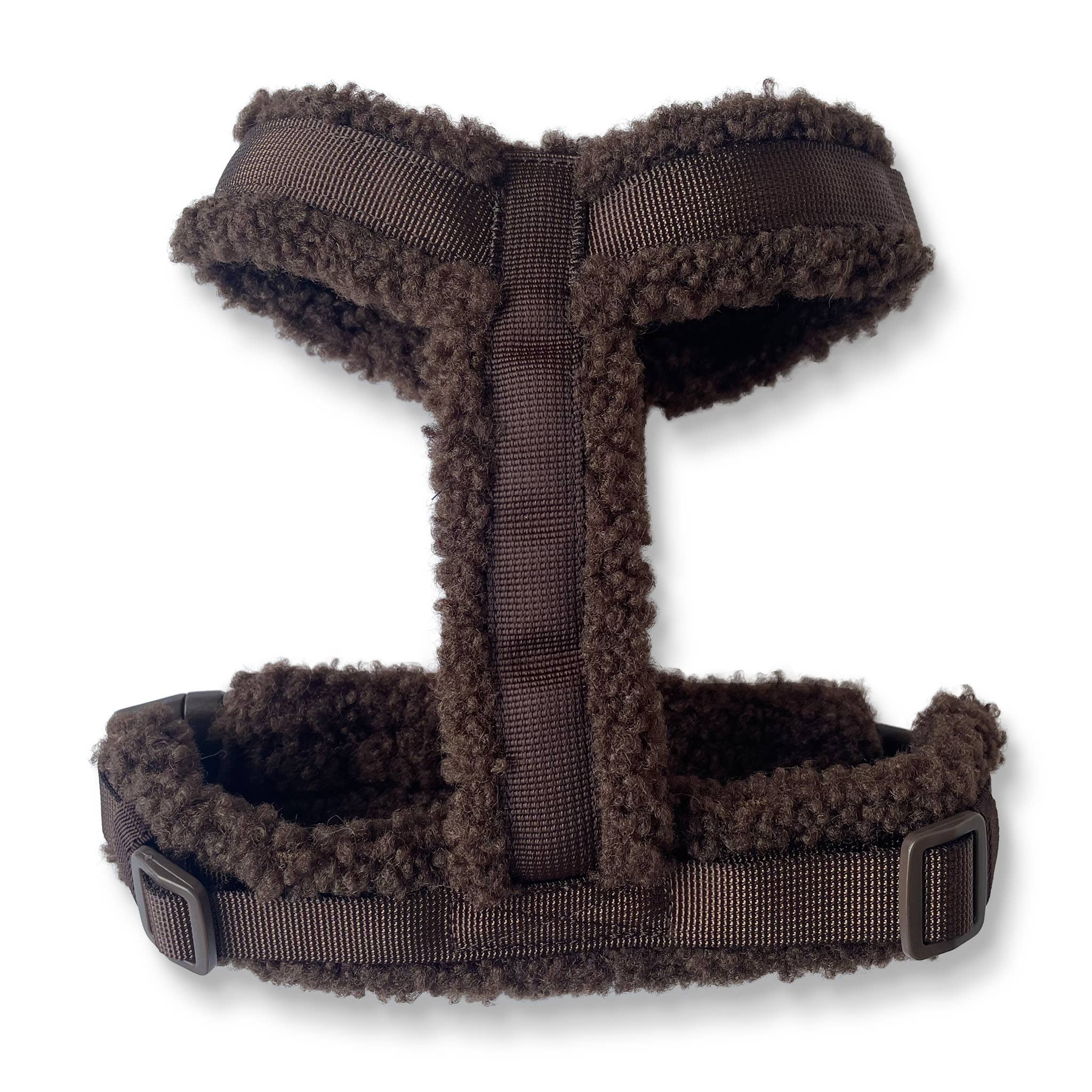 Puppy Bohème - Wholesale Pet Harness - Dog - Teddy Y-harness espresso1