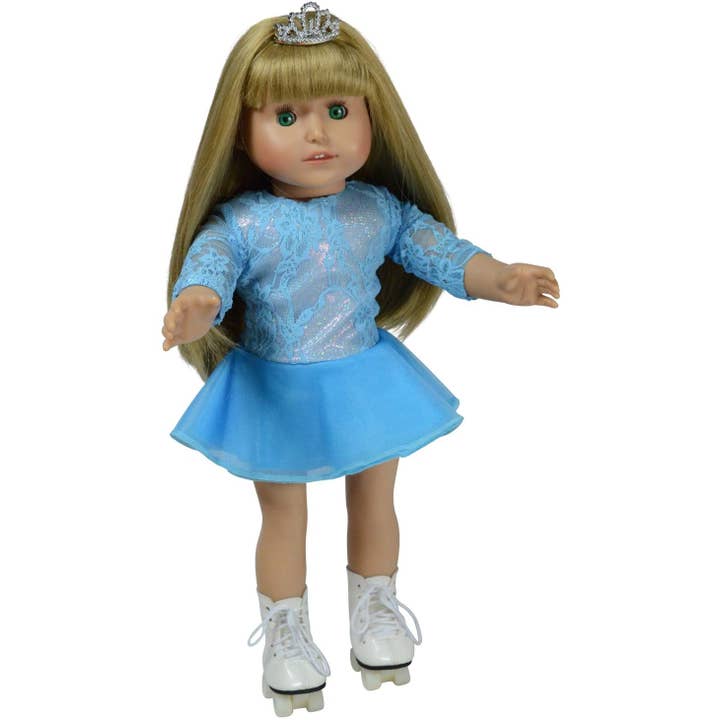18" Doll Skaters Dress for wholesale by The New York Doll Collection