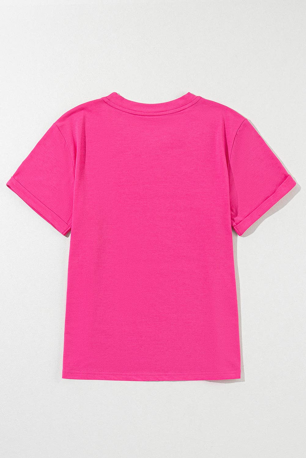 PRETTY BASH - Wholesale T-Shirt - Women's - Solid Short Sleeve Crew Neck Tee91